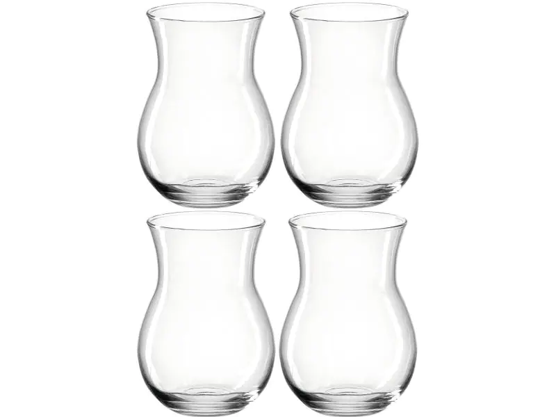Leonardo Vasen-Set Casolare 18 cm 4 Stück, Transparent