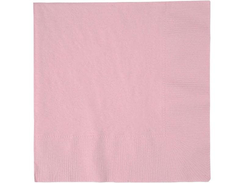 Creativ Company Papierservietten 33 cm x 33 cm, 20 Stück, Rosa