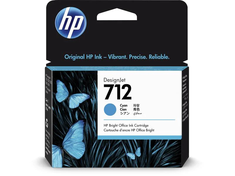 HP Tinte Nr. 712 (3ED67A) Cyan