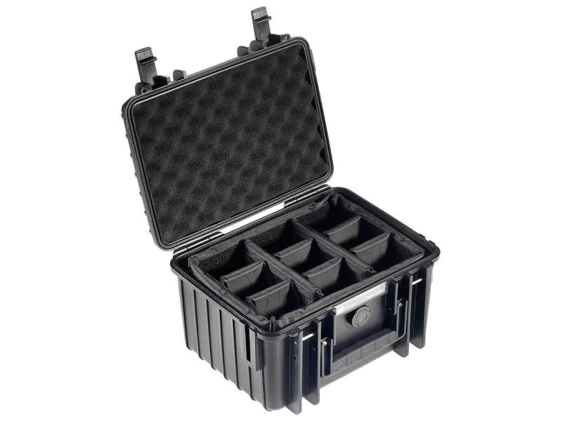 B&amp;W Outdoor-Koffer Typ 2000 RPD Schwarz