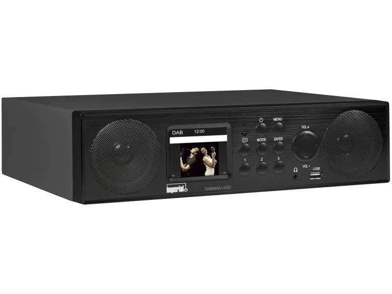 Imperial DAB+ Radio Dabman i450 Schwarz