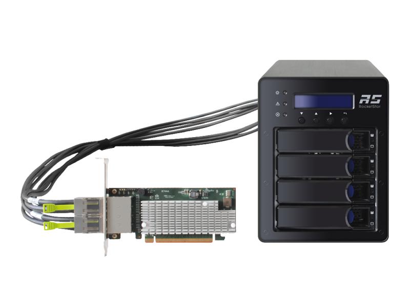 Highpoint RAID-Controller SSD6540 4-Bay U.2 NVMe RAID Storage Solution