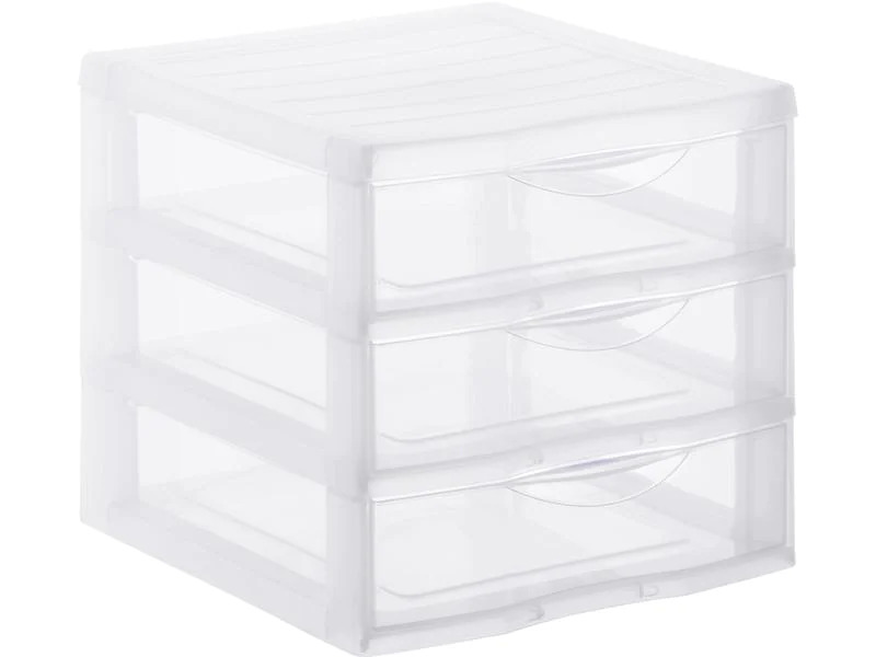 Sundis Schubladenbox A6 Orgamix Transparent