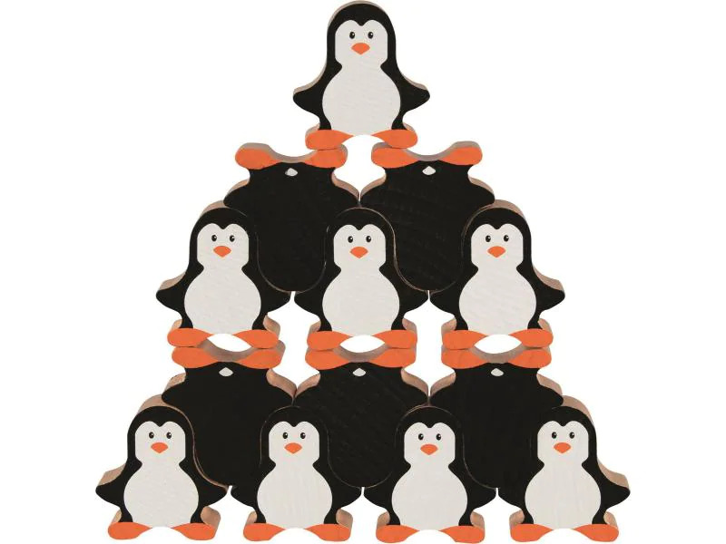 Goki Stapelspielzeug Stapelfiguren Pinguine