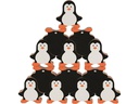 Goki Stapelspielzeug Stapelfiguren Pinguine
