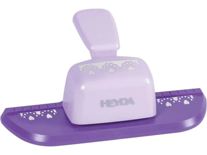 Heyda Bordürenstanzer Bordure Herz, 1.5 cm