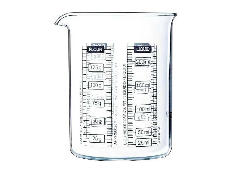 Pyrex Messbecher 2.5 dl, Transparent