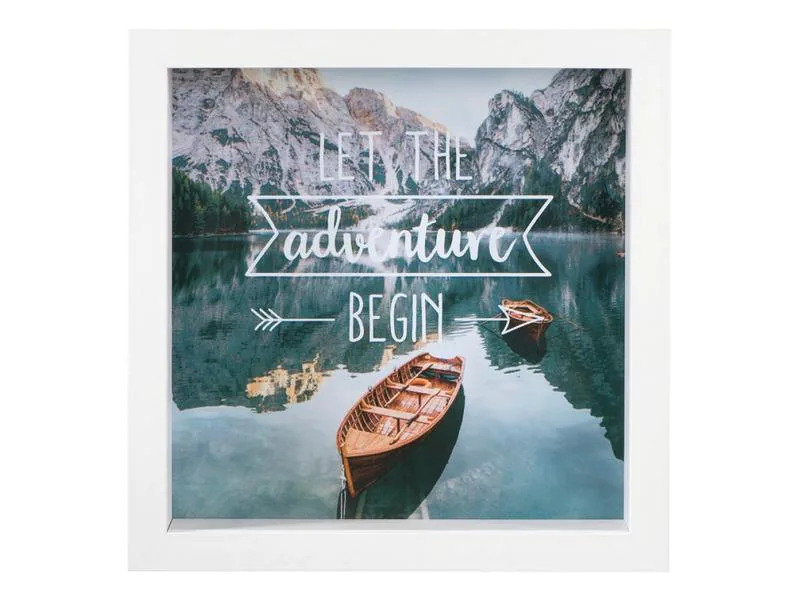 Hama Spardose Adveture 23 x 23 cm, Weiss