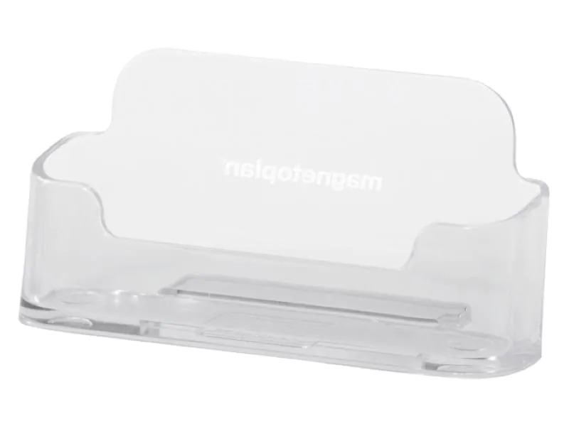 Magnetoplan Visitenkartenhalter 8.5 x 5.5 cm Transparent