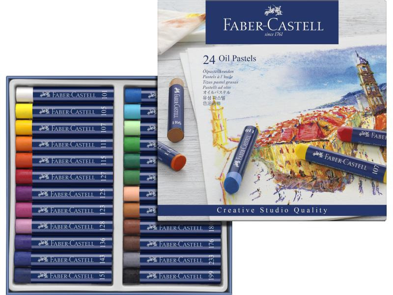 Faber-Castell Pastellkreide C. Studio 24 Stück