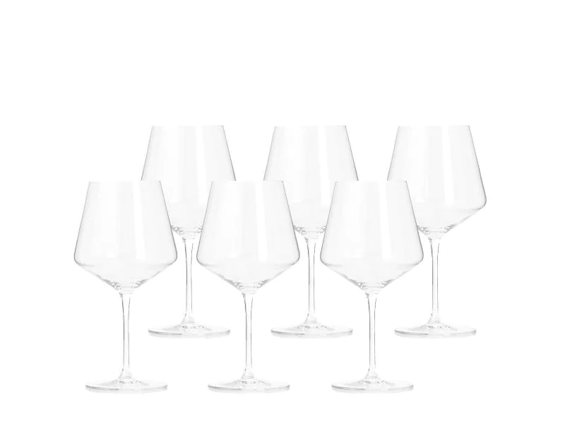 Leonardo Rotweinglas Puccini, Burgunder 730 ml, 6 Stück, Transparent