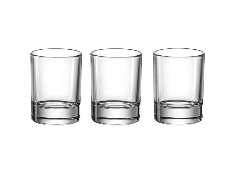 Montana Schnapsglas Gala 40 ml, 3 Stück, Transparent 