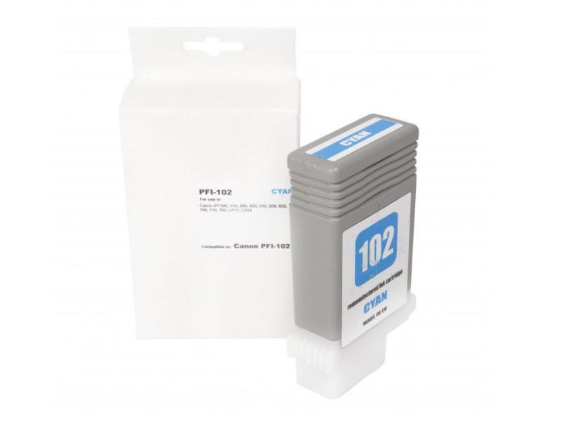 Canon Tinte PFI-102C / 0896B001 Cyan