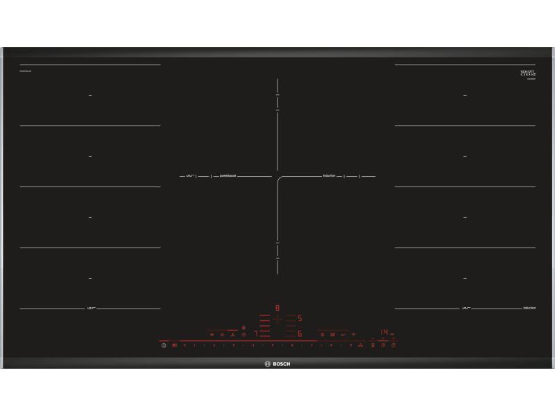 Bosch Induktionskochfeld PXV975DV1E Facetten-Design