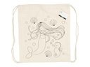 Creativ Company Turnbeutel 37 x 41 cm, Natur, Meerjungfrau, 1 Stk.