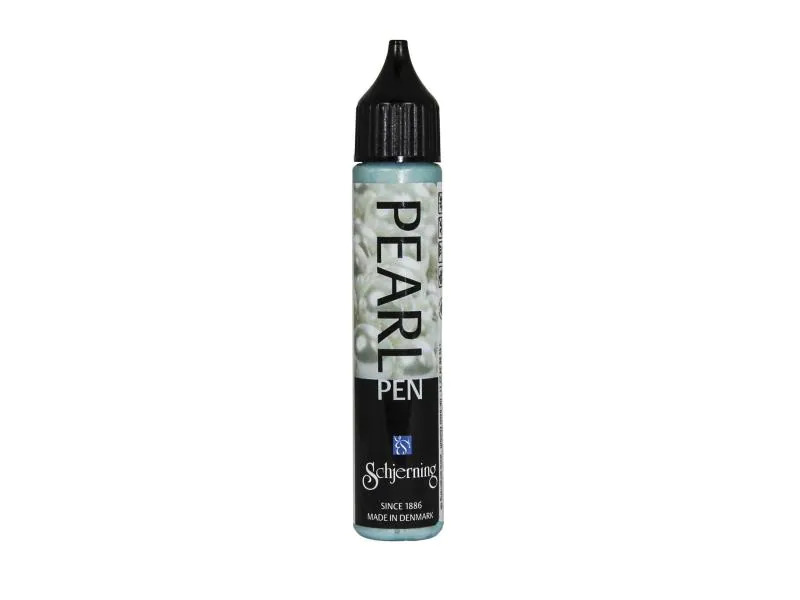 Schjerning Perlentropfenfarbe Pearl Pen 28 ml, Eisblau