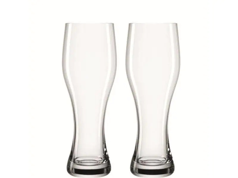 Leonardo Bierglas Taverna 500 ml, 2 Stück, Transparent
