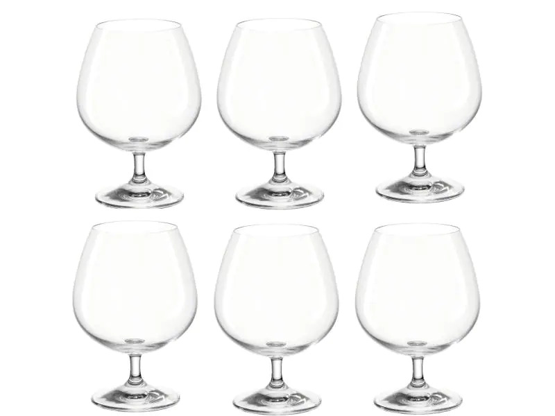 Montana Brandyglas Pure 520 ml, 6 Stück, Transparent