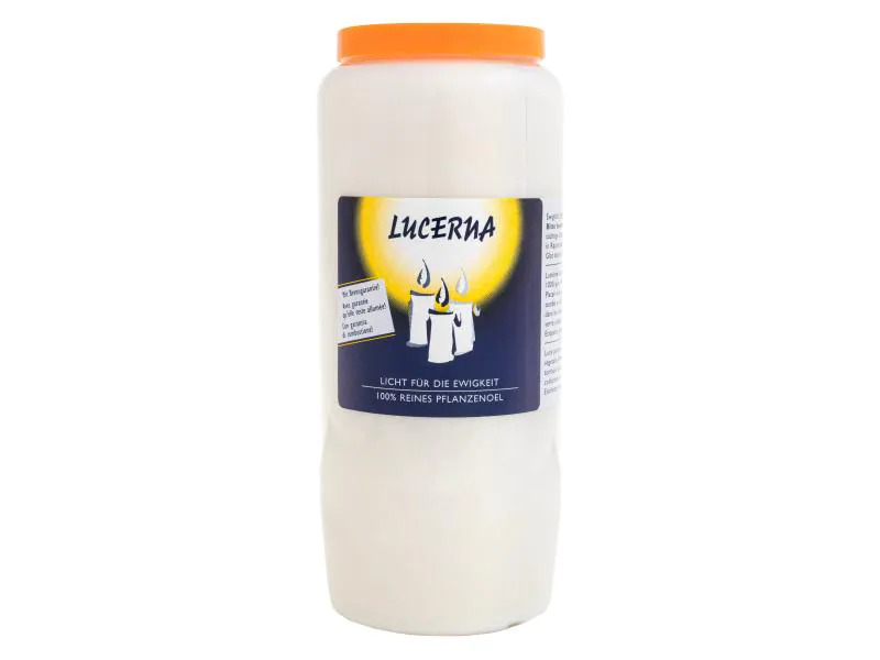 Herzog Kerzen AG Grabkerze Lucerna Weiss