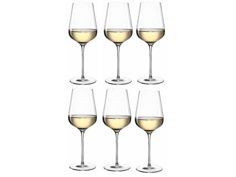 Leonardo Weissweinglas Brunelli 470 ml, 6 Stück, Transparent