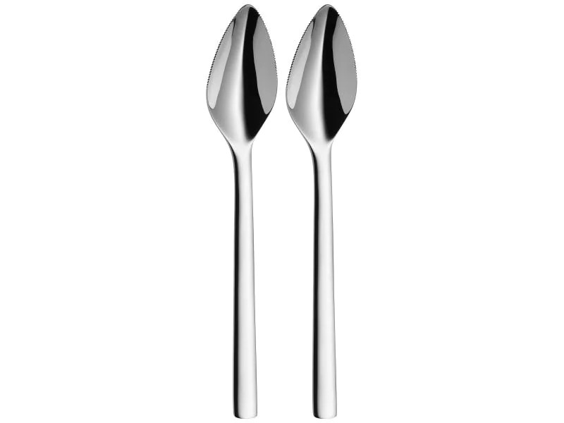 WMF Grapefruitlöffel Nuova 2 Stück, Silber