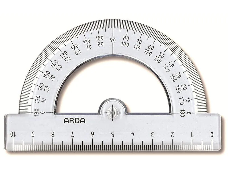 Arda Winkelmesser Uni 180° 10 cm