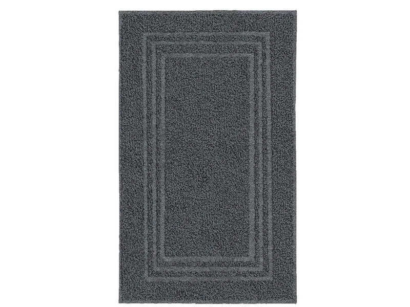 Kleine Wolke Badteppich Lodge  50 x 80 cm, Grau