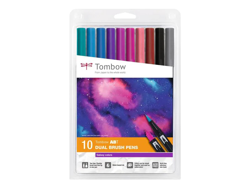 Tombow ABT Dual Brush Galaxy 10 Stück