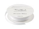 Creativ Company Textilband 6 mm x 15 m, Weiss