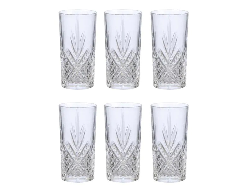 Arcoroc Trinkglas Broadway 350 ml, 6 Stück, Transparent