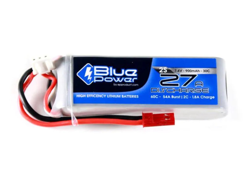 EP RC-Akku LiPo 900 mAh 7.4 V 30C BluePower