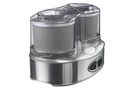 Cuisinart Glacemaschine Duo Cream 2 l, Grau