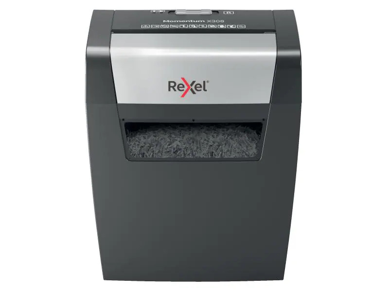 Rexel Aktenvernichter Momentum X308 P-3, 8 Seiten