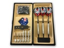 Karella Dartpfeile Kombi-Set Steeldart + Softdart