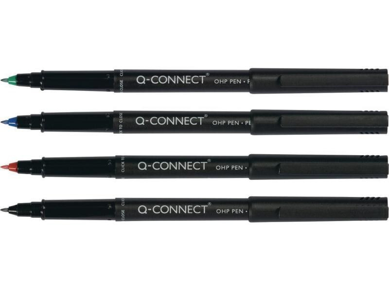 CONNECT Folienstift OHP 0.7 mm, 4 Stk.