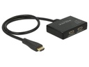 Delock 2-Port Signalsplitter HDMI - HDMI 4K/30Hz