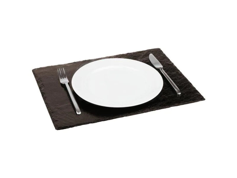 Paderno Servierplatte 45 cm x 30 cm Schwarz