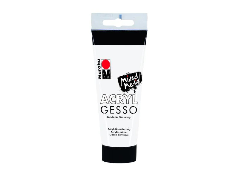 Marabu Grundierung Gesso 100 ml, Weiss