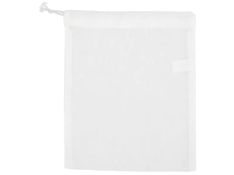 Creativ Company Stoffbeutel Veggie 21 x 25 cm, Weiss, 1 Stk.