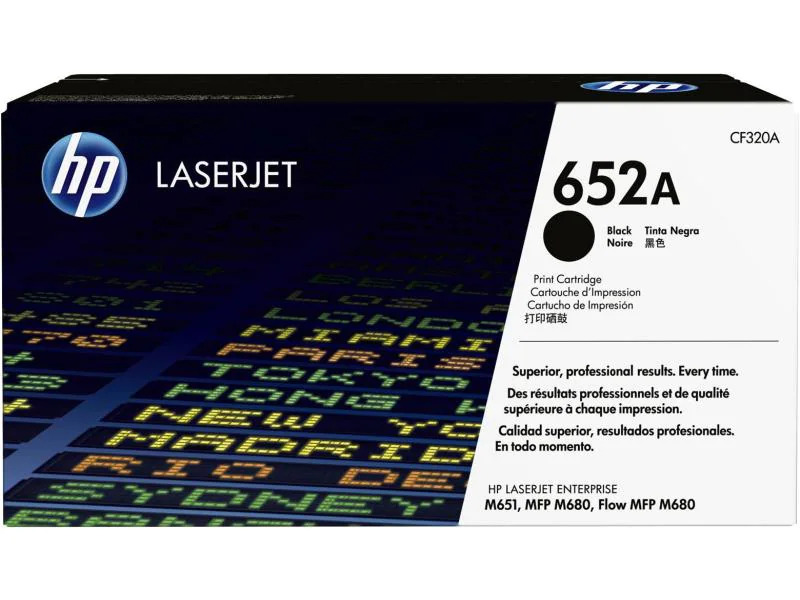 HP Toner Nr. 652A (CF320A) Black