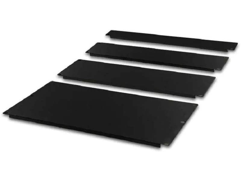 Wirewin Blindblende BP 1U BL 1HE 19, Schwarz