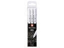 Sakura Gelschreiber Gelly Roll Basic 3er-Set Fein, Weiss