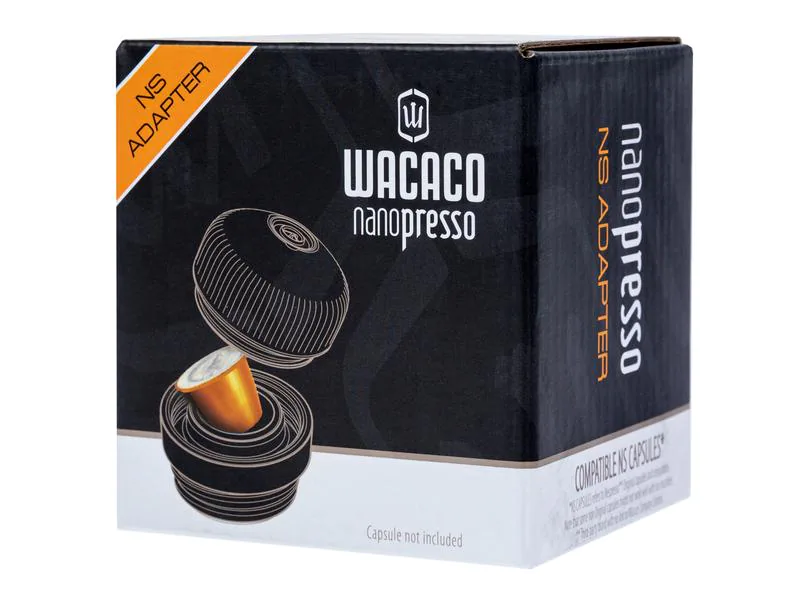 Wacaco Reisekaffeemaschine Nanopresso NS Adapter Nespresso Kapseln
