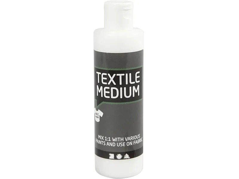 Creativ Company Textilfarbe Medium 100 ml, Weiss