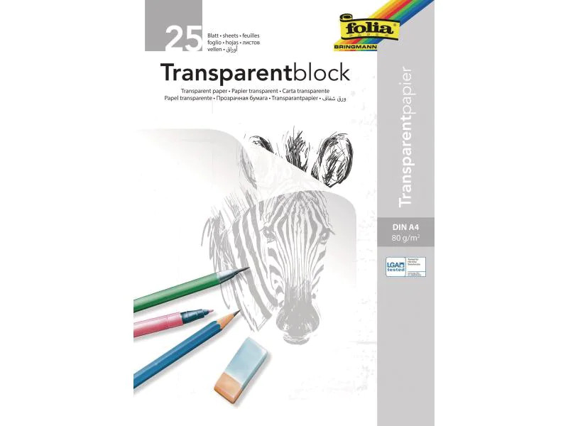 Folia Transparentpapier A4