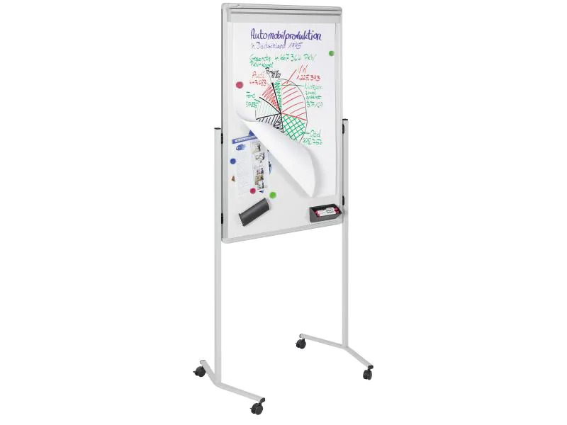 Legamaster Comboboard 76 cm x 120 cm, Blau/Weiss