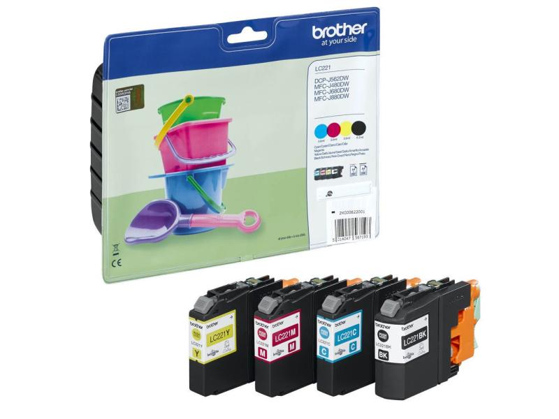 Brother Tinte LC-221VALBP