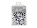I AM CREATIVE Wackelaugen  Zip Bag 180-teilig, 10 - 20 mm