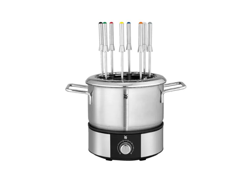 WMF Fleischfondue-Set LONO Fondue 10 Teile, Silber