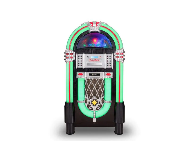 Noxon Musik-System Jukebox 1 Mehrfarbig/Schwarz/Silber